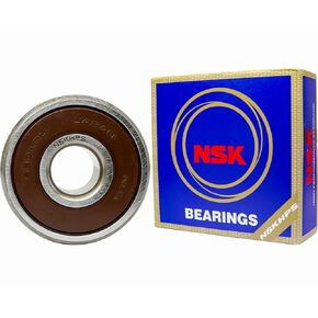2 PCS NSK Bearings 6301DDU 6301-2RS 12X37X12MM Double Rubber Seal Deep Groove Ball Bearings