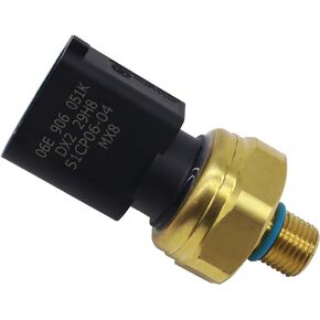 HiSport Fuel Pressure Sensor Switch 06E906051K - Compatible with 2006-2012 Audi A3 A4 A5 A6 Q5 S5 TT 2006-2009 Volkswagen Eos GTI Jetta Passat etc - Fuel Tank Pressure Sensor Replace 51CP06-04