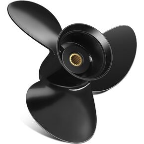 CEAC 14 1/2 x 19 Pitch 48-832830A45 OEM-Grade Aluminum Boat Outboard Moto Propeller for Mercury135-300HP|Mercruiser|Alpha One，15 Spline Tooth,RH，Hub Kits Included