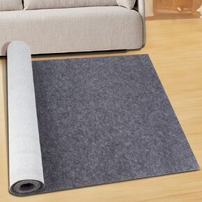 Gray Boat Carpet, 2 ft x 9.8 ft Marine Carpet Marine Grade Carpet for Boats with Waterproof for Outdoor Deck Patio Porch Garage Kitchens Bathroom Outdoor Area Rug Runner Non-Slide Porch Rug