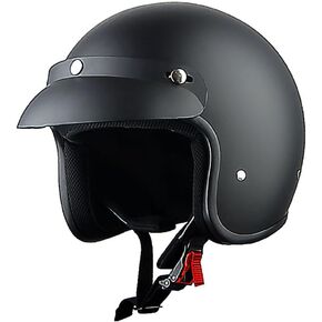 1Storm Motorcycle Open Face Helmet Mopeds Scooter Pilot Half Face Helmet: HKY-207 in Kuwait