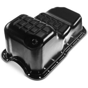 A-Premium Engine Oil Pan Sump with Drain Plug Compatible with Mercury Villager 1993-2002, Nissan Quest 1994-2002, V6 3.0L 3.3L