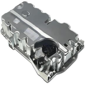 A-Premium Engine Oil Pan Sump with Drain Plug Compatible with Volkswagen Jetta 2006-2008, Eos 2007-2009, GTI 2006-2008, Passat 2006-2008 & Audi A3 2006-2008, TT 2008-2009, TT Quattro 2010-2013