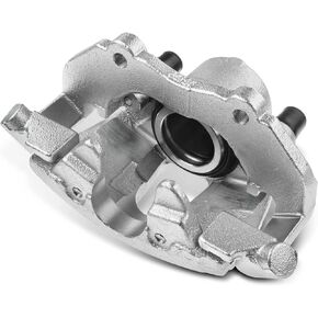A-Premium Disc Brake Caliper Assembly with Bracket Compatible with Select Mazda Models - 3 2007 2.0L, 3 2005-2007 2.3L, 5 2006-2007 2.3L, Naturally Aspirated- Front Right Passenger Side