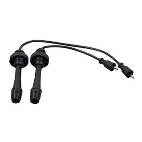 Ignition Spark Plug Wires 5mm (2PC Set) for 01-05 Chrysler Sebring 2.4L, 01-05 Dodge Stratus 2.4L, 00-05 Mitsubishi Eclipse 2.4L, 02-07 Lancer 2.0L, 03-04 Outlander