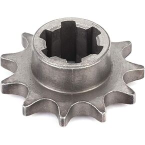 T8F Sprocket Gearbox Chains Sprockets Transmission Gearbox Sprocket Fits For 47Cc 49Cc 2 Stroke Atv Quad Dirt Pocket Mini Bicycle Motorcycle17 Teet (11 teeth)