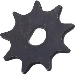 VBESTLIFE 410 9T Sprocket 9T Chain Wheel Type D High Speed Motor Drive Pinion Gear Replacement for MY1016 / MY1025 Electric Scooter Motor Cycling
