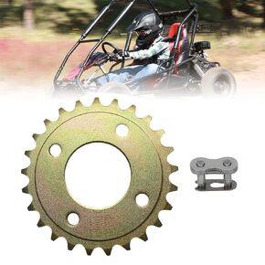 KT196 Go Kart Chain Sprocket 25 Tooth 420 Chain Drive Sprocket for Coleman KT196 CK196 196cc 6.5 Hp Go Kart