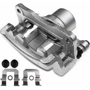 A-Premium Disc Brake Caliper Assembly with Bracket Compatible with Select Suzuki Models - XL-7 2007 2008 2009, V6 3.2L/V6 3.6L, Sport Utility - Rear Driver and Passenger Side, 2-PC Set