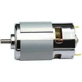 Micro DC 12V-24V 10000RPM 775 Motor Ball Bearing Large Torque High Power Low Noise Brushed DC Motor Driver for Electrical Tools DIY