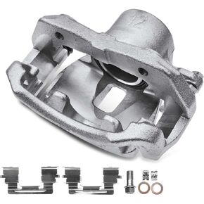 A-Premium Disc Brake Caliper Assembly with Bracket Compatible with Select Toyota Models - Tacoma 2005 2006 2007 2008 2009 2010 2011 2012 2013 2014 2015, L4 2.7L, V6 4.0L - Front Left Driver Side