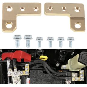 Extreme Duty Battery Terminals for 2018-2022 Jeep Wrangler JL & Gladiator JT