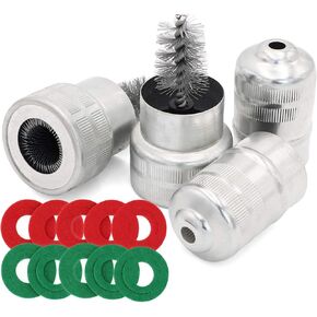 10 قطع من الألياف الطرفية للبطارية وغسالات مضادة للتآكل وفرشاة تنظيف - قطعتان لسيارة مركبة بحرية in Kuwait