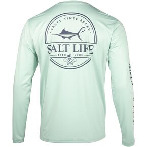 Salt Life Men's Dragnet Long Sleeve Performance Tee