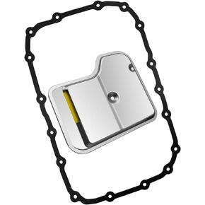Transmission Filter Oil Pan Gasket Set Fit for BMW X3 128i 328i xDrive 2007 2008 2009 2010 2011 2012 2013, Automatic Transmission Filter Kit Replace 24117593565