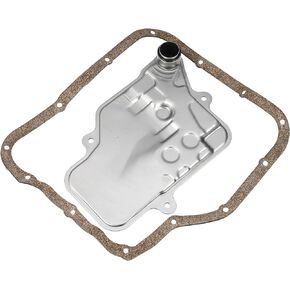X AUTOHAUX 1 Set 31728-AA120 31728-AA121 Transmission Filter Oil Pan Gasket Assembly for Subaru Forester 2.0L 2014-2018