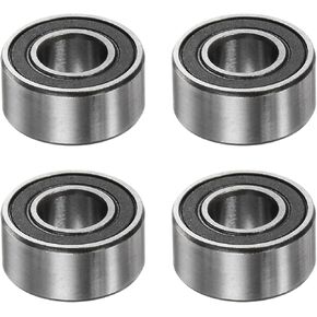 4 قطعة 6808-2RS الكرات الأخدود العميق 40 مللي متر تتحمل 52 مللي متر OD 7 مللي متر سميكة الكروم الصلب ABEC5 مزدوجة مختومة تحمل للمحركات مضخات الناقلون in Kuwait
