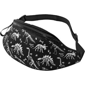 Cute Mushroom Fanny Pack Waist Bag Adjustable Belt Bag for Men Women Traveling Hiking Cycling Running