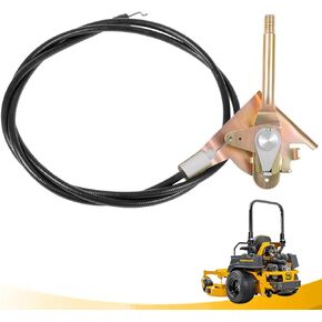 603409 Throttle Control Cable 60" Fits for Hustler Zero-Turn Mowers Compatible with Super Z, Super Z HD, RD Super Z HD, Super Z EX, X-ONE and Super 104