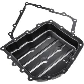 A-Premium Transmission Oil Pan with Drain Plug & Gasket Compatible with Dodge Grand Caravan, Caravan, Journey, Spirit, Stratus, Dynasty & Chrysler Town Country, 200, Sebring, New Yorker, Imperial