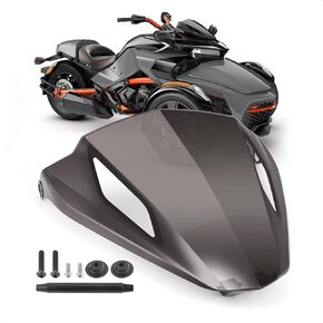 دعم المقياس الملون لـ Can Am Spyder F3 - جناح قياس مدخن وغطاء درع، استبدل #219400531