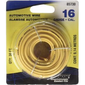 Dorman Help! 85730 Prmy Wire Yel 16Gauge 30', Yellow