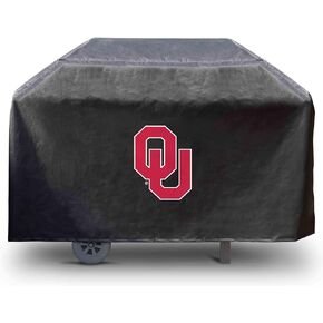 FANMATS 41207 University of Oklahoma Rectangular Grill Cover - 68in x 21in x 35in