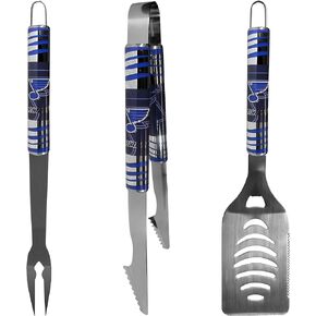 NHL Siskiyou Sports Fan Shop St. Louis Blues Tailgater BBQ Set 3 piece Team Color