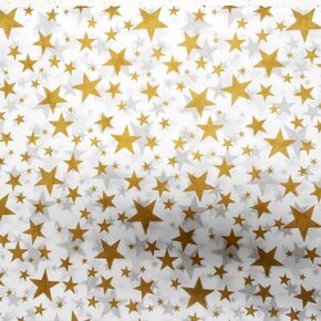100 Gold Metallic Stars Tissue Paper Sheets (20in. x 30in.)