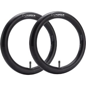 YunSCM 14" Bike Tubes 14x2.125/2.4 AV32mm Schrader Valve 14" Bicycle Inner Tubes Compatible with 14 x 2.125 14 x 2.2 14 x 2.25 14 x 2.3 14 x 2.35 14 x 2.40 Kid Bike Tire Tubes-2 Pack