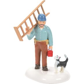 Department 56 Snow Village Accessories The Super Figurine, 3.62 Inch, Multicolor