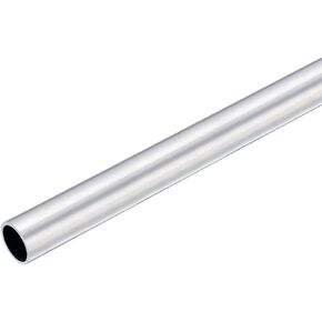 uxcell 6063 Aluminum Round Tube, 14mm OD 12mm Inner Dia 400mm Length Pipe Tubing for Industry DIY Projects