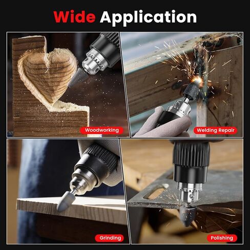 Cordless Die Grinder with 2x 4.0Ah Batteries, 21V Brushless Die Grinder, Variable Speed Straight Grinder for Rust Removal, Grinding, Cutting, Polishing in Kuwait