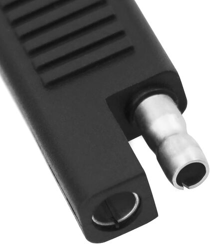 QWORK SAE DC Power Automotive Extension Cable, 10AWG 1 to 2 SAE Quick Disconnect/Connect Cable, 2-Way Splitter, for Solar Battery Connection and Transfer -40cm in Saudi Arabia