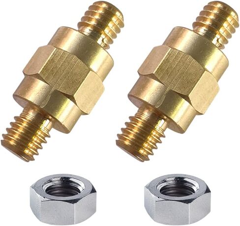 Side Post Battery Terminal Brass Bolt Stud, 3/8"-16 Standard Battery Side Post Extender Stud for GM Post (2 Pcs) in Saudi Arabia