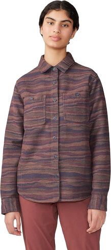Mountain Hardwear Women's Granite Peak Long Sleeve Flannel Shirt in Saudi Arabia