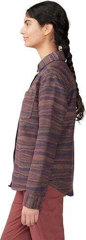 Mountain Hardwear Women's Granite Peak Long Sleeve Flannel Shirt in Saudi Arabia