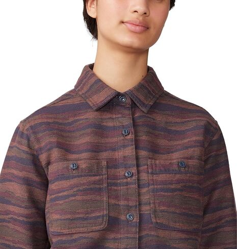 Mountain Hardwear Women's Granite Peak Long Sleeve Flannel Shirt in Saudi Arabia
