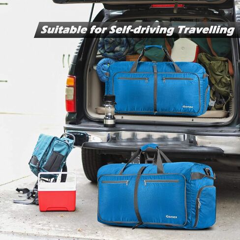 حقيبة جونيكس للسفر سعة 150 لتر مع مكعبات تعبئة مضغوطة in Kuwait