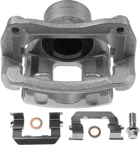 A-Premium Disc Brake Caliper Assembly with Bracket Compatible with Select Hyundai and Kia Models - Santa Fe 2010-2012, Sorento 2011-2013 - Front Right Passenger Side in Saudi Arabia