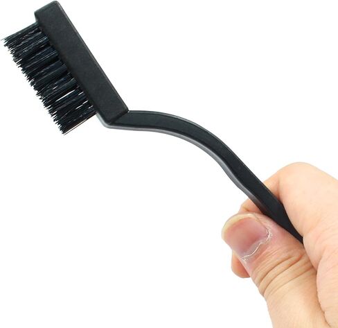 3Pcs Small Wire Brush Set, Metal Cleaning Brush Bristle Brush, Brass/Nylon/Stainless Steel Wire Brushes for Cleaning Rust Removal, Polishing, Scrubbing (Multicolour) in Saudi Arabia
