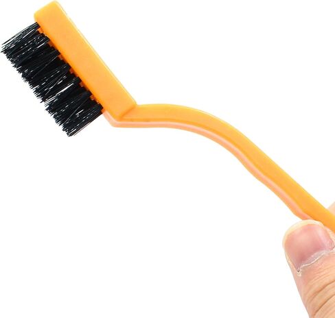 3Pcs Small Wire Brush Set, Metal Cleaning Brush Bristle Brush, Brass/Nylon/Stainless Steel Wire Brushes for Cleaning Rust Removal, Polishing, Scrubbing (Multicolour) in Saudi Arabia