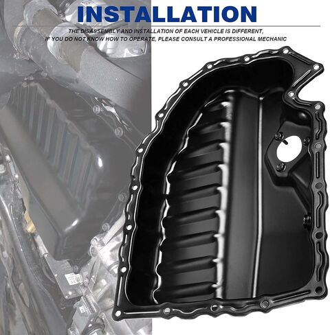 Lower Engine Oil Pan and Drain Plug Replacement for Volkswagen Beetle Passat CC Tiguan Eos Audi A3 Q3 TT Quattro(without Oil Level Sensor) in Saudi Arabia