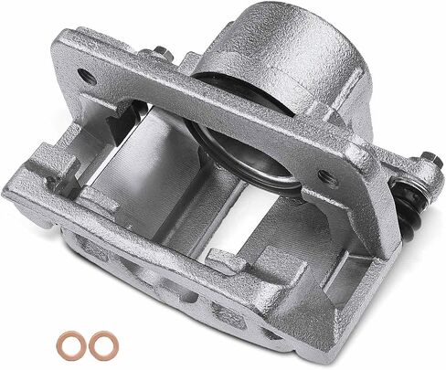 A-Premium Disc Brake Caliper Assembly with Bracket Compatible with Select Ford, Lincoln & Mercury Models - Sable 2001, Taurus 2001-2007, Continental 2002, Sable 2001-2005 - Front Right Passenger Side in Saudi Arabia