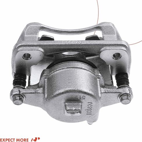 A-Premium Disc Brake Caliper Assembly with Bracket Compatible with Select Ford, Lincoln & Mercury Models - Sable 2001, Taurus 2001-2007, Continental 2002, Sable 2001-2005 - Front Right Passenger Side in Saudi Arabia