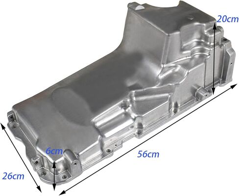 Engine Oil Pan Kit 19212593 Replacement for Chevy GM LS1 LS3 LSA LSX Engines LS Swap Muscle Car Oil Pan in Saudi Arabia