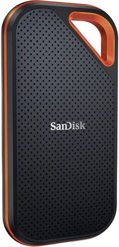 محرك أقراص SanDisk Extreme PRO SSD V2 المحمول بسعة 4 تيرابايت مع حافظة in Saudi Arabia