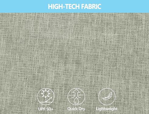 Little Donkey Andy Men's Quick Dry Hiking Shirt, Lightweight Long Sleeve Travel Shirt, Air-Holes Tech Laurel Oak Heather XXXL in Saudi Arabia