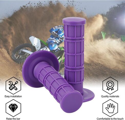 7/8 "22 مللي متر و 24 مللي متر العالمي للدراجات النارية القبضات اليد القبضات لكاواساكي KX65 KX85 KX125 50cc 110cc 70cc حفرة الترابية دراجة in Kuwait