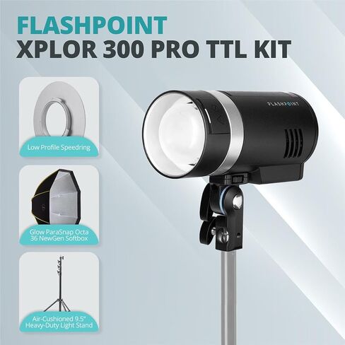 XPLOR 300 Pro TTL R2 Battery-Powered Outdoor Flash Parasnap Kit in Saudi Arabia